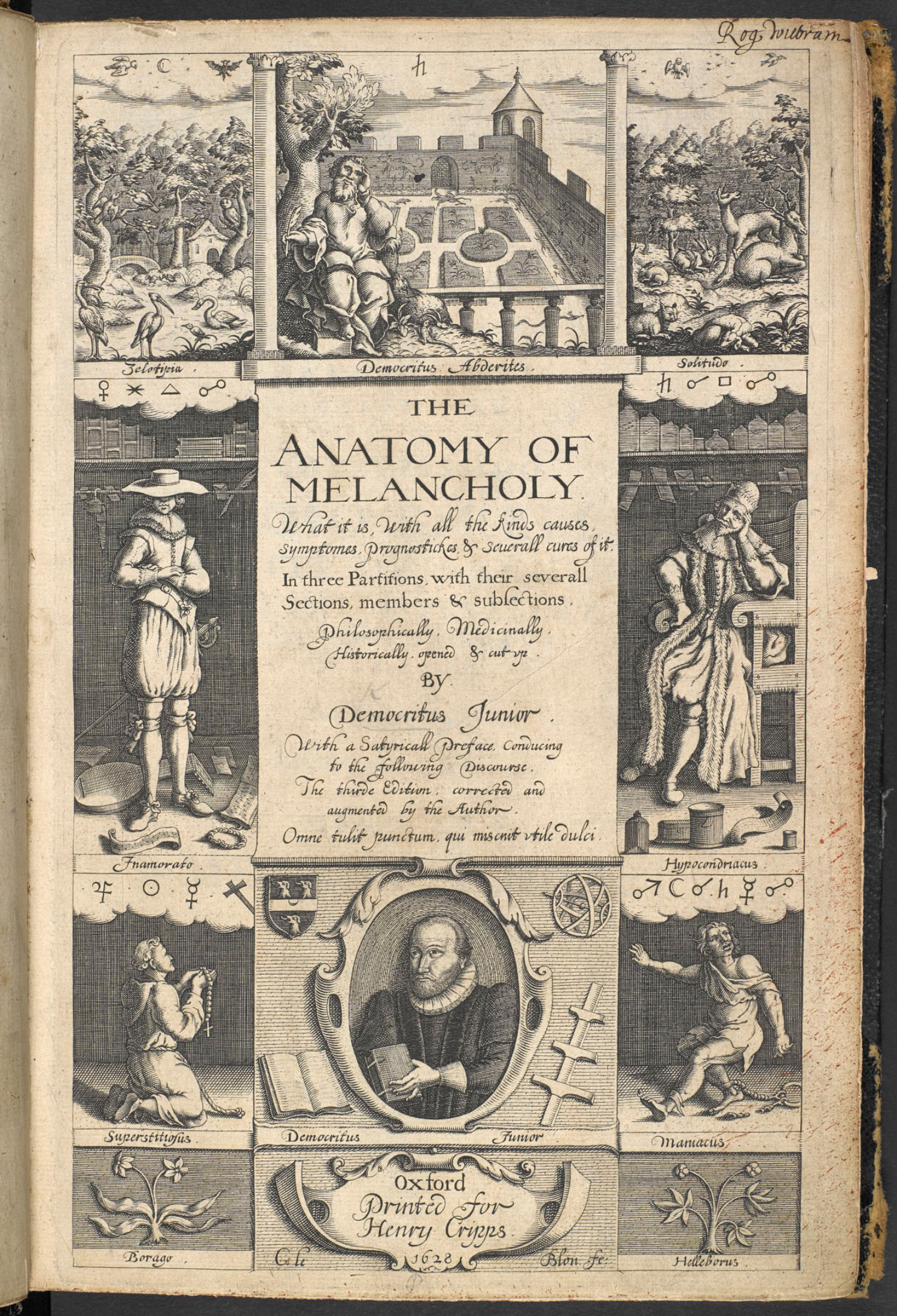 Robert Burton's 'The Anatomy of Melancholy' (1621)