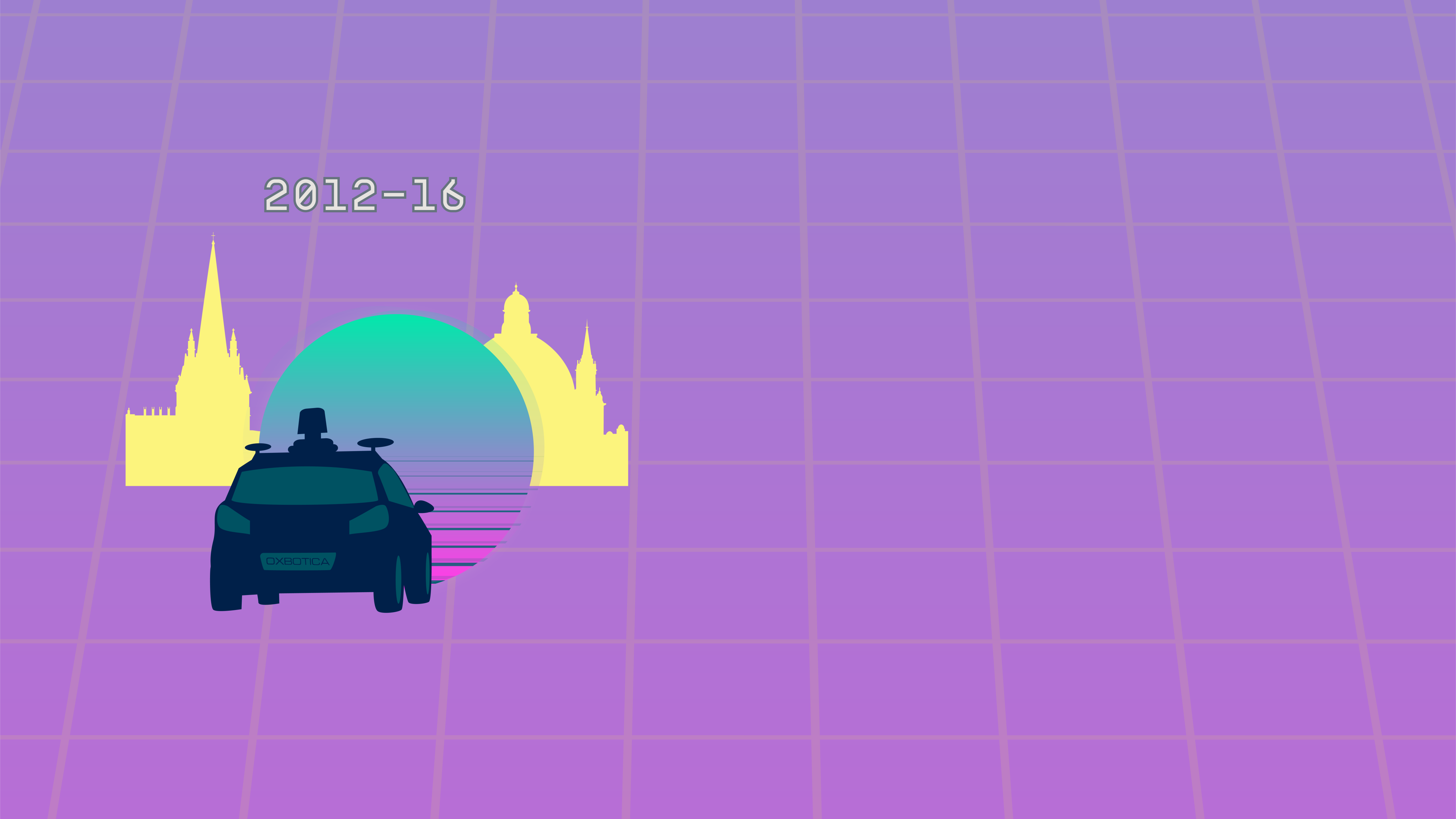 Graphic illustration of autonomous vehicle 