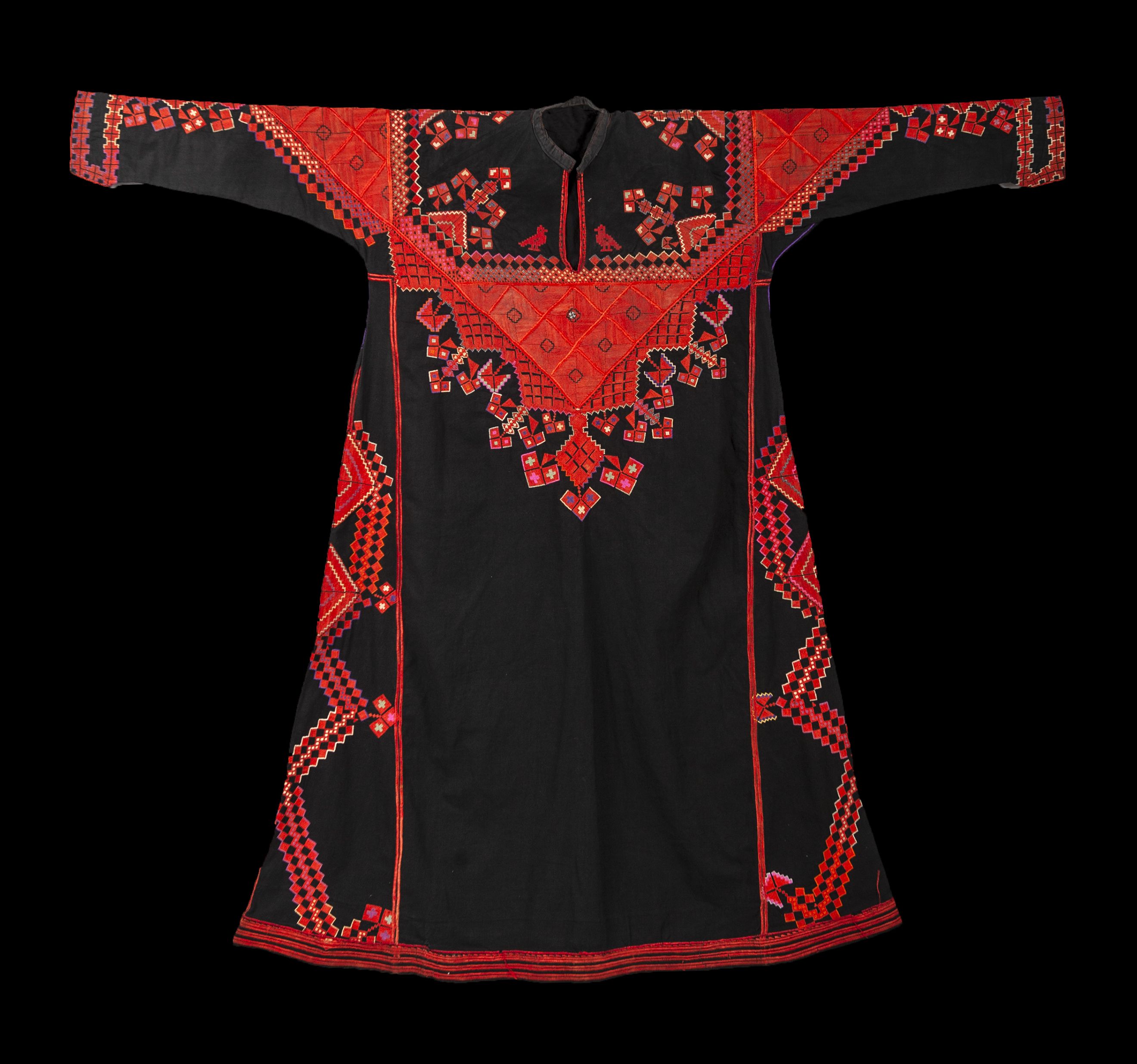 The front of a dress from Syria