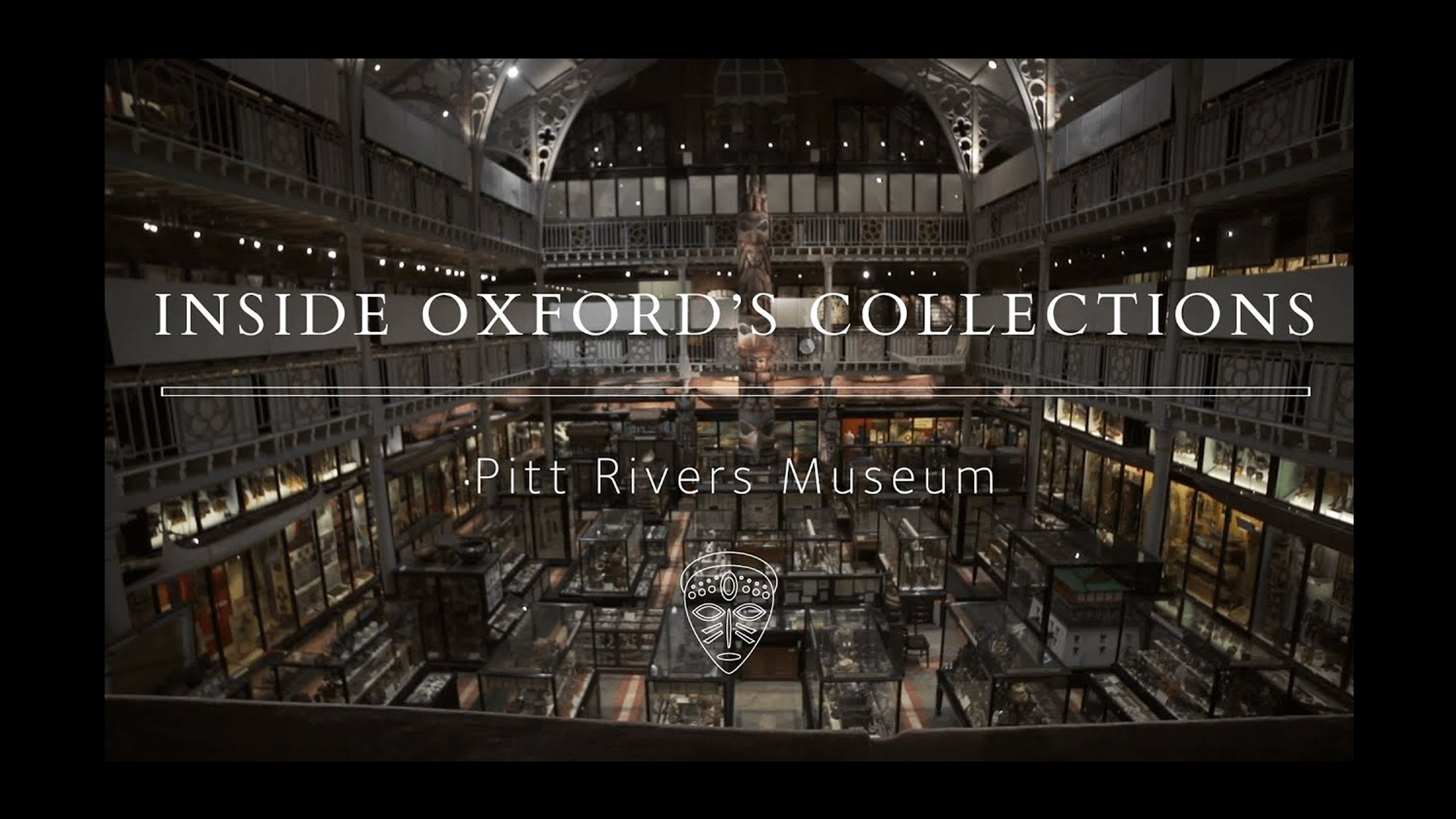 An image of the inside of the Pitt Rivers Museum