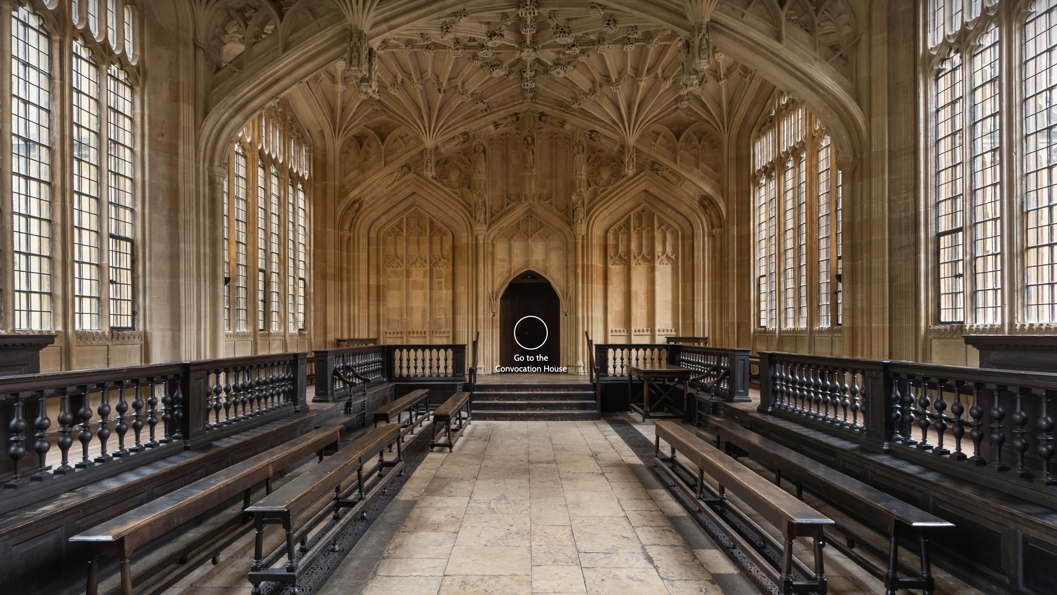 Inside the Divinity School, Oxford