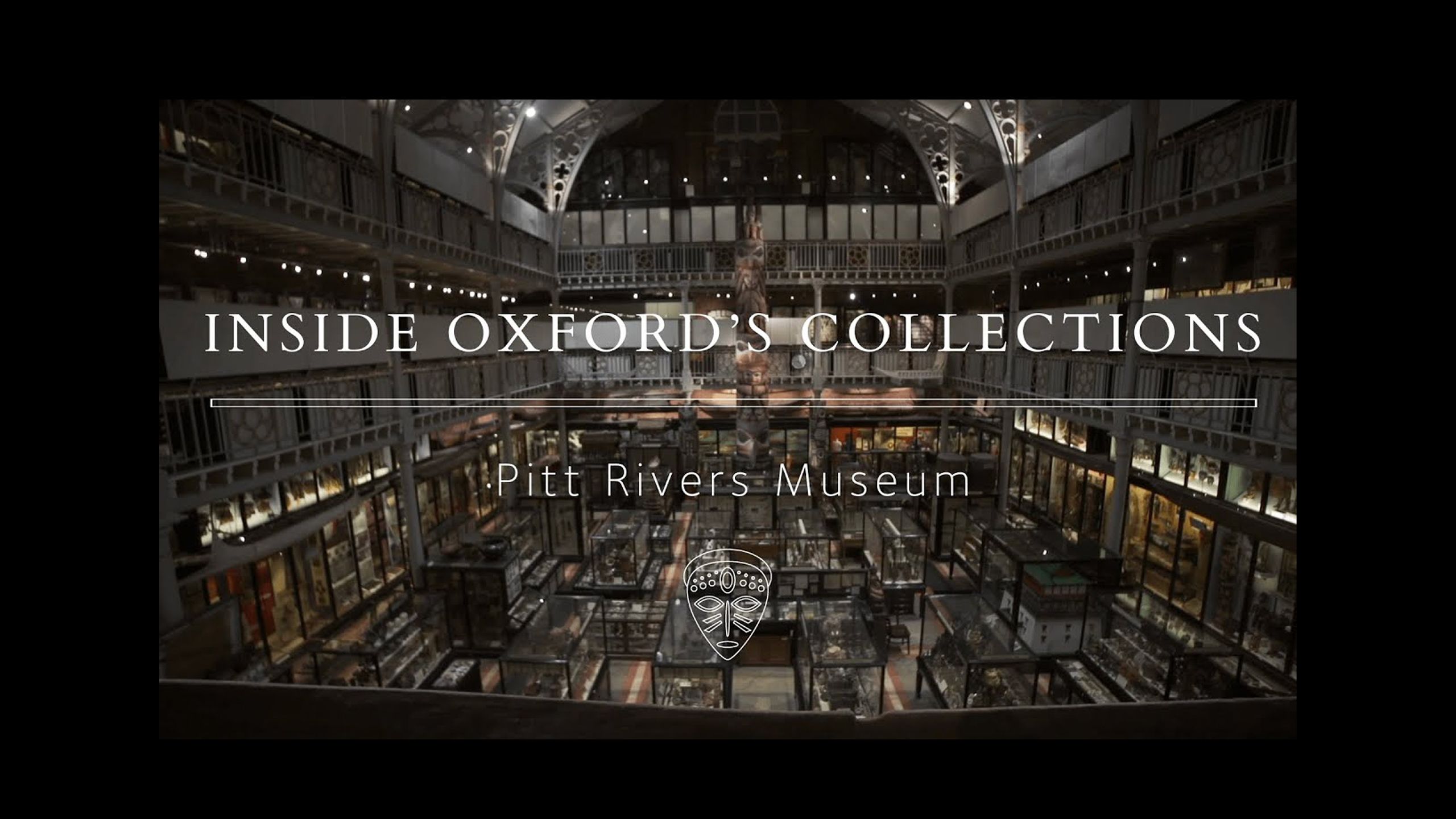 An image of the inside of the Pitt Rivers Museum