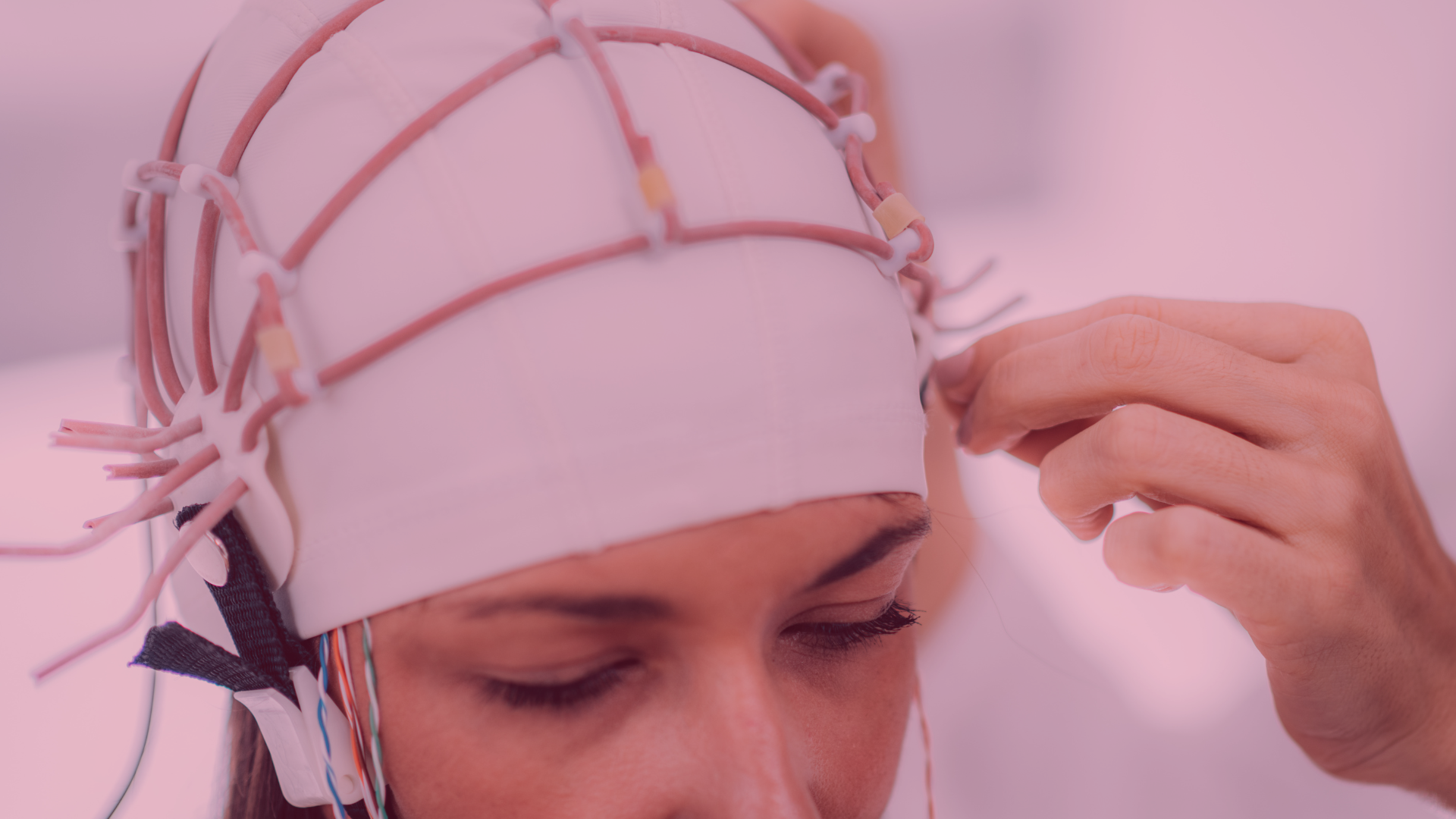 Person having an EEG test 