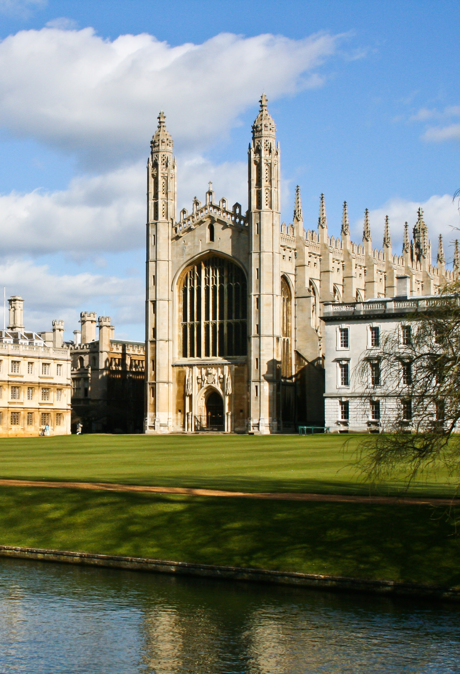 King's College, Cambridge from the River Cam